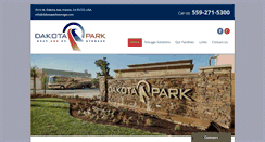 Desktop Screenshot of dakotaparkstorage.com